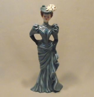 Vintage Florence Ceramics " Josephine " 9 " Figurine (pasadena,  California)