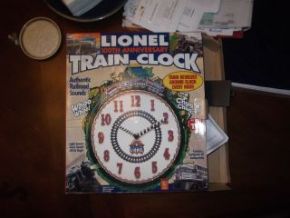 Lionel Train 100th Anniversary 1900 - 2000 Limited Edition Wall Train Clock Parts