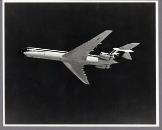 Boac Vickers Vc10 G - Asgo Large Vintage Manufacturers Photo