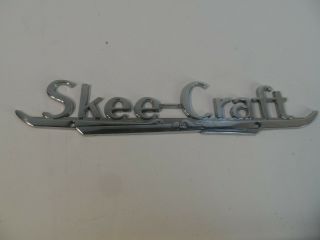 Vintage Skee - Craft Emblem For Boat