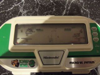 Vintage 1984 Nintendo Micro Vs System Donkey Kong 3 Fully Operational