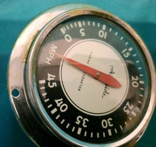 Air Guide AirGuide Vintage Boat Marine Speedometer 45 mph 3 inches 3