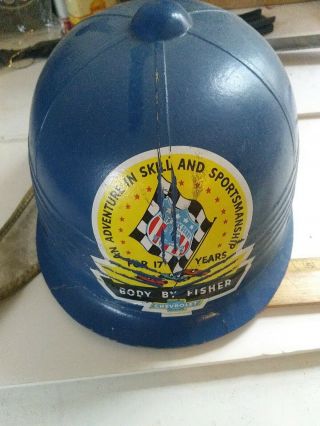 Cheverlot Fisher Soap Box Derby Helmet