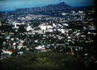 Vintage 1950 ' s Home Movie of Family Vacation in Hawaii 16mm Color film 2