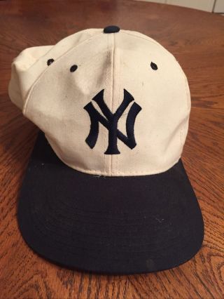 Vintage Starter York Yankee Stadium Osfa Snapback Hat