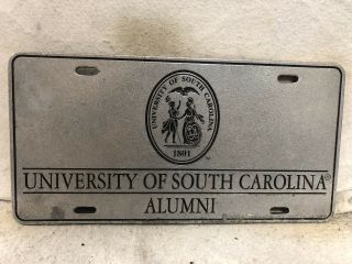 University Of South Carolina Alumni License Plate