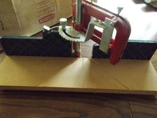 Vintage Craftsman Sears Roebuck Model No.  881.  3632 Miter Box