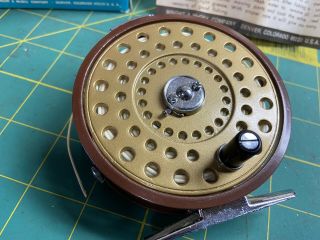 Vintage Fly Reel Wright And Mcgill Eagle Claw Ec 12 / Model 12 Made In Japan