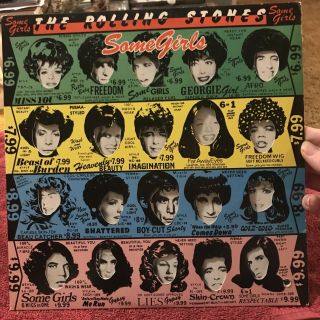 Vintage The Rolling Stones “some Girls” 1978 Vinyl