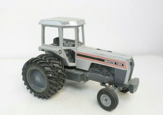 Vintage Scale Models White Farm Tractor Diecast Toy Large Size