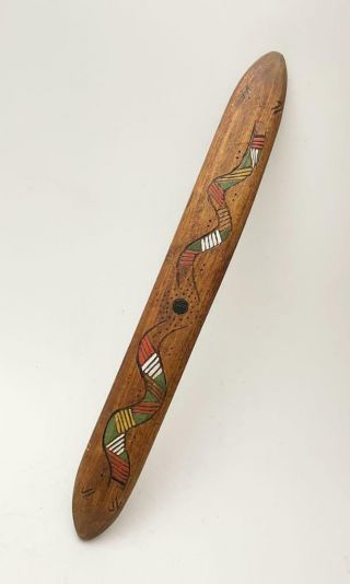 Vintage Australian Aboriginal Message Stick Simone Thomson Koehrer Yorta Yorta
