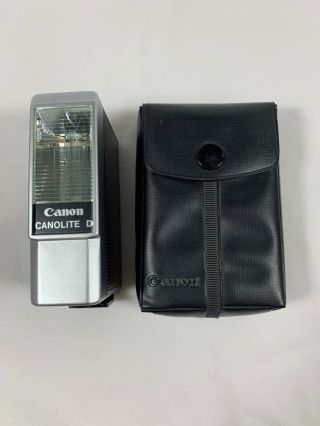 Vintage Canon Canolite D On - Camera Flash Unit