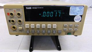 Fluke 8840a 5 - 1/2 Digit Benchtop Dmm And W/ Option09 & 05
