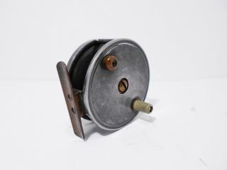 Vintage Jw Young 2 ⅞ " Alloy Fly Fishing Reel