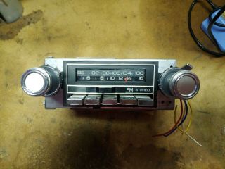 Vintage Automatic Radio Am/fm In Dash Car Stereo