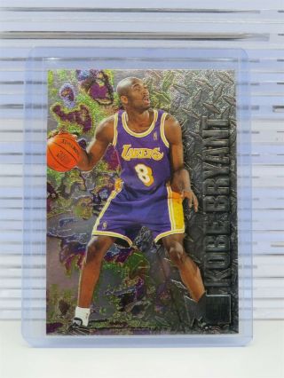 1996 - 97 Fleer Metal Kobe Bryant Rookie Card Rc 181 Lakers (b) M47
