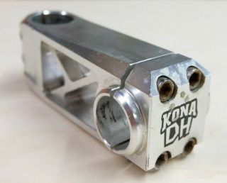 Vintage Kona Dh Mountain Bike Mtb 100mm X 1 1/8 " X 25.  4mm Stem Rare