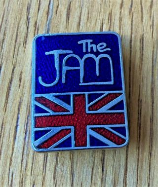 The Jam Vintage Enamel Pin Badge From The 1980 