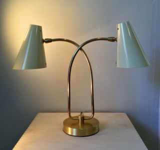 Mid Century Modern Lamp.  Lightolier Heifetz Stilnovo Eames Knoll Era