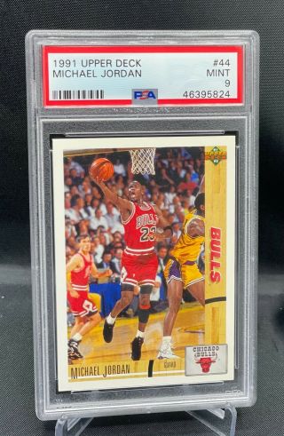 Michael Jordan 1991 Upper Deck Psa 9