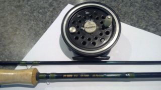 Fly Rod And Reel Combo Pflueger Medalist 1595rc With Pp9089 Pflueger 8ft Rod