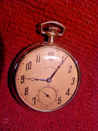 Antique 1923? Illinois Pocket Watch 17 Jewel - Running
