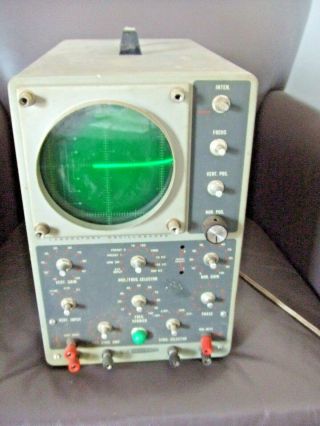 Vintage Heathkit Model 10 - 12 Laboratory Oscilloscope
