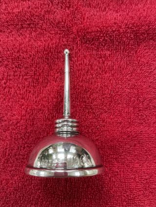 Vintage Tiffany Co Sterling Silver Oil Can Vermouth Dispenser With Cap