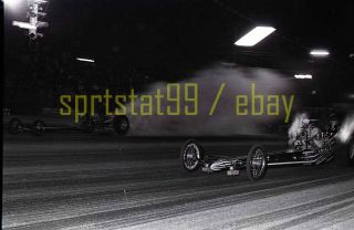 Lions Drag Strip - Night Dragster Racing - Vintage 35mm Race Negative 11286