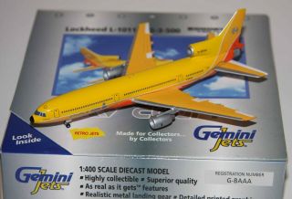1:400 Gemini Jets Court Line Lockheed L.  1011 Tristar Diecast Model Airliner