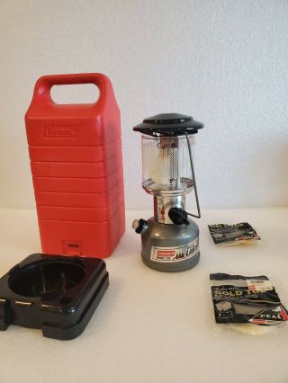 Coleman Ultralight Lantern Dual Fuel Model 226 With Carry Case 10/94