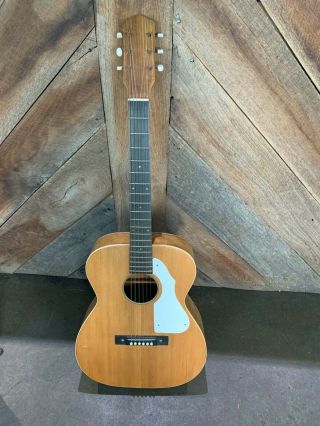 Vintage Harmony 1961 Acoustic 6 String 3396 - H625 Guitar Made In Usa