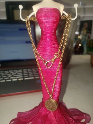The Dfb Co Copper Toned Necklace W Locket Pendant Unique Vintage