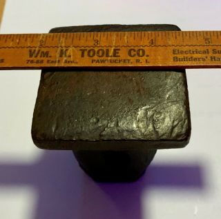 Vintage 2 1/2 Pound Flatter Hammer old antique blacksmith forge anvil tool 3