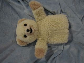 Vintage Snuggle Bear Softener 12 " Plush Puppet 1986 Lever Brothers Russ