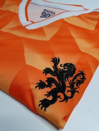 Holland Netherlands Football Soccer Shirt Jersey Vintage 1988 UK 2