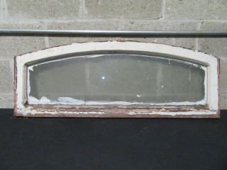 Antique Transom Window With Semi Arched Top 42 X 15 Architectural Salvage