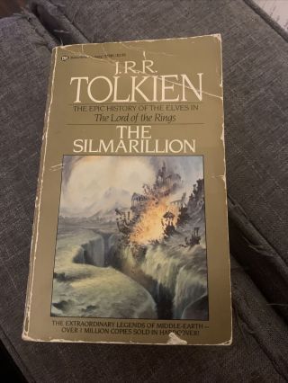 Vintage Lord Of The Rings The Simarillion Jrr Tolkien 1981