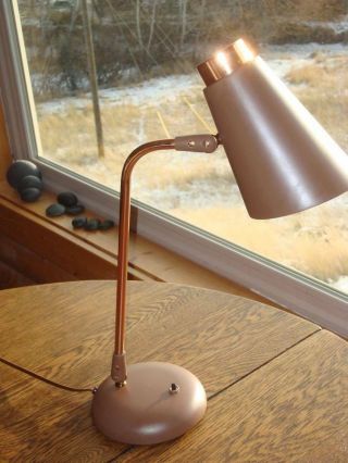 Mid - Century Modern Desk Lamp Gerald Thurston Lightolier