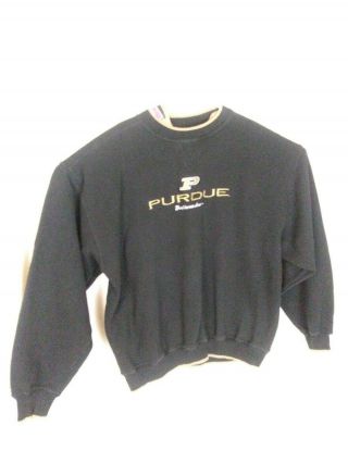 Vintage Purdue Boilermakers Stitched Crewneck Sweater Sweatshirt Xl.  B32