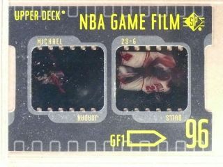 1996 - 97 Sp Game Film Michael Jordan Gf1 Exmt 82257