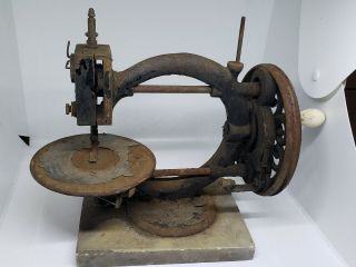 Antique Cast Iron Wanzer Sewing Machine
