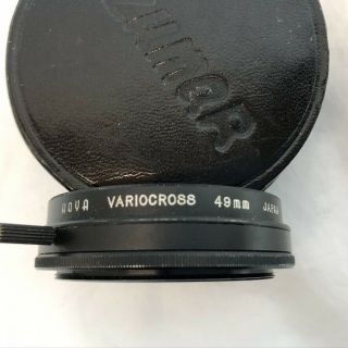 Vintage Camera Hoya Variocross 49mm Lens Filter Made In Japan