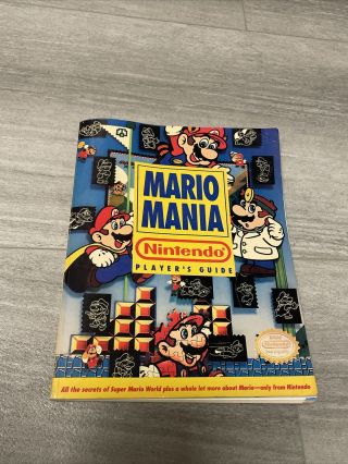 “vintage” Mario Mania Nintendo Players Guide (1991)
