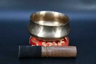 Chakra Singing Bowl Nepal Meditation Healing Ultibati Tibetan Antique Handmade