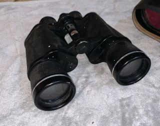 Vintage Pentax Asahi 10 X 50 Binoculars Field 5.  5º No 5235594