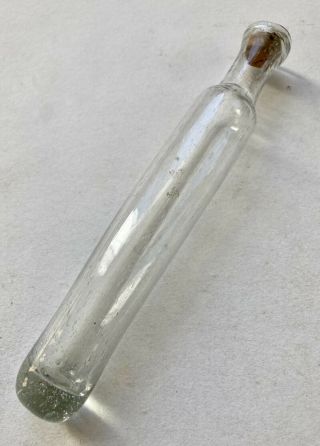 Flacon à Sel Parfum Ancien en Verre Soufflé Époque XVIII ème Antique Blown Glass 2