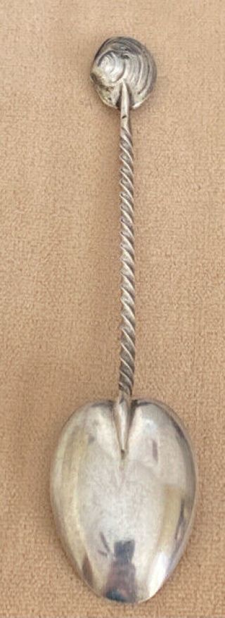 Antique Nantucket Sterling Silver Souvenir Spoon 3