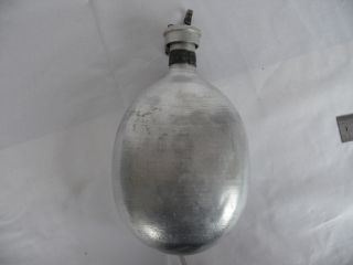 Vintage Military Army Water Bottle Flask Canteen Metal Steel Aluminum 1626