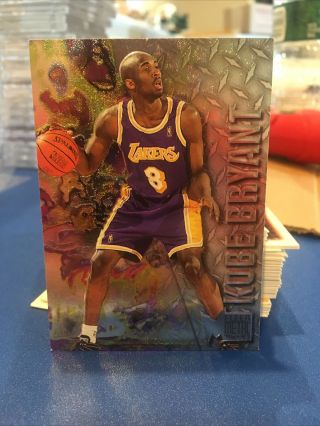 Kobe Bryant Fleer Metal 1996 - 97 Rookie Card 101